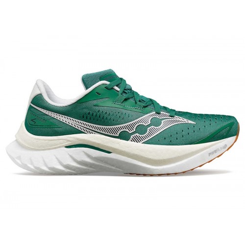 Кроссы Saucony Endorphin Speed 4 Verdant White - мужская сетка размеров