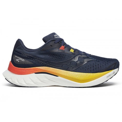 Кроссы Saucony Endorphin Speed 4 Navy Spice - мужская сетка размеров