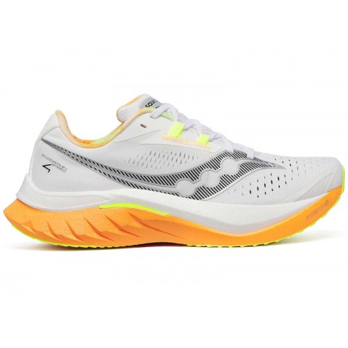 Saucony Endorphin Speed 4 White Peel - мужская сетка размеров