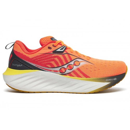 Кроссы Saucony Triumph 22 Spice Canary - мужская сетка размеров