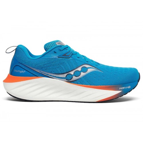 Кроссы Saucony Triumph 22 ViZiBlue Pepper - мужская сетка размеров