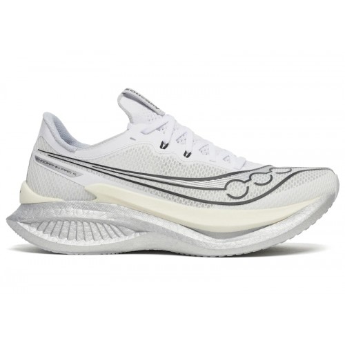 Saucony Endorphin Pro 5 White Black - мужская сетка размеров