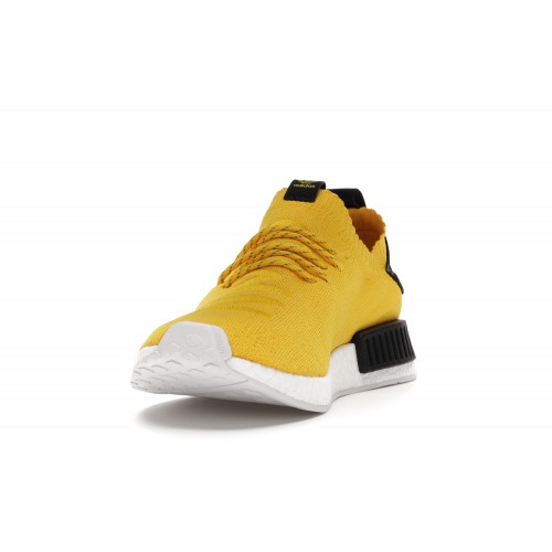 Кроссы adidas NMD R1 PK EQT Yellow - мужская сетка размеров