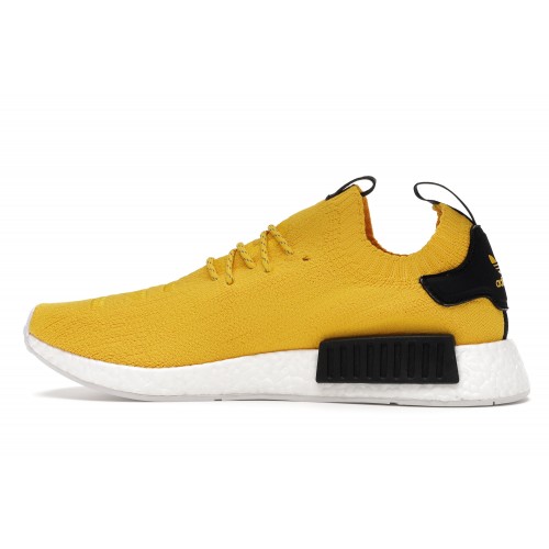 Кроссы adidas NMD R1 PK EQT Yellow - мужская сетка размеров