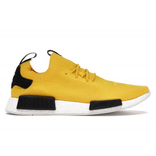 Кроссы adidas NMD R1 PK EQT Yellow - мужская сетка размеров