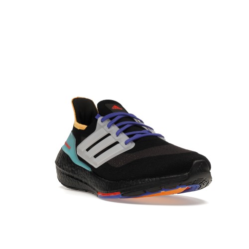 Кроссы adidas Ultra Boost 21 Pulse Aqua Black - мужская сетка размеров