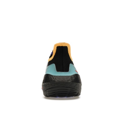 Кроссы adidas Ultra Boost 21 Pulse Aqua Black - мужская сетка размеров