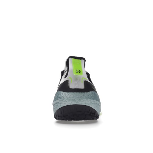 Кроссы adidas Ultra Boost 21 Cold.Rdy White Signal Green - мужская сетка размеров