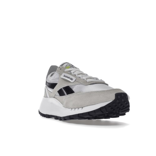 Кроссы Reebok Classic Leather Legacy White Black - мужская сетка размеров