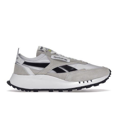 Кроссы Reebok Classic Leather Legacy White Black - мужская сетка размеров