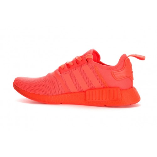 Кроссы adidas NMD R1 Triple Solar Red - мужская сетка размеров