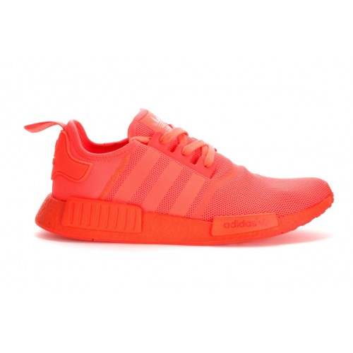 Кроссы adidas NMD R1 Triple Solar Red - мужская сетка размеров