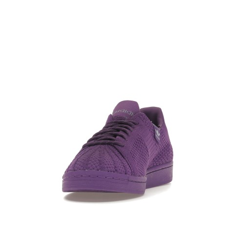 Кроссы adidas Superstar Primeknit Pharrell Purple - мужская сетка размеров