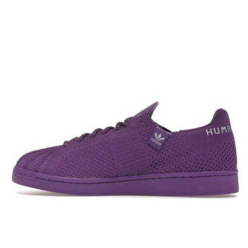 Кроссы adidas Superstar Primeknit Pharrell Purple - мужская сетка размеров