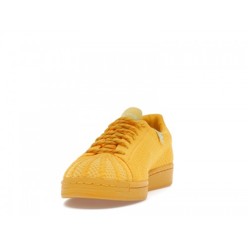 adidas Superstar Primeknit Pharrell Yellow - мужская сетка размеров