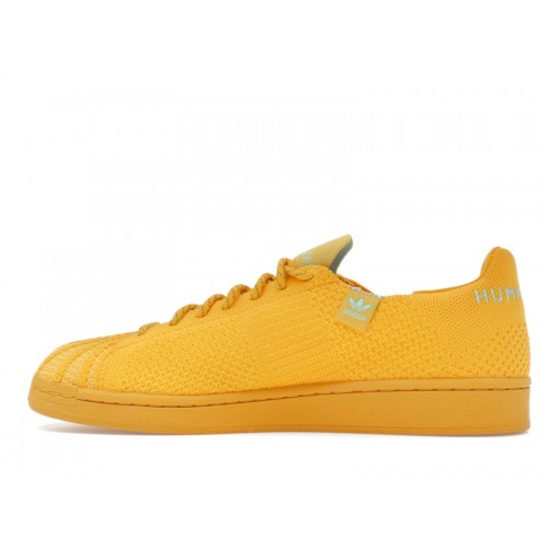 adidas Superstar Primeknit Pharrell Yellow - мужская сетка размеров