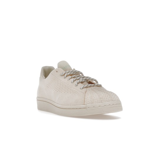 Кроссы adidas Superstar Primeknit Pharrell Cream - мужская сетка размеров