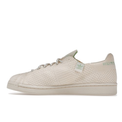 Кроссы adidas Superstar Primeknit Pharrell Cream - мужская сетка размеров