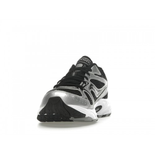 Saucony Grid Ride Millennium Black Silver (W) - женская сетка размеров
