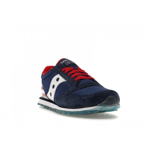 Кроссы Saucony Jazz Low Pro Stars & Stripes - мужская сетка размеров
