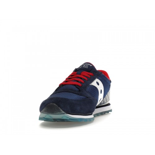 Кроссы Saucony Jazz Low Pro Stars & Stripes - мужская сетка размеров