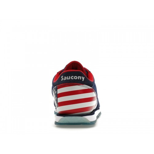 Кроссы Saucony Jazz Low Pro Stars & Stripes - мужская сетка размеров