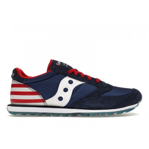 Кроссы Saucony Jazz Low Pro Stars & Stripes - мужская сетка размеров