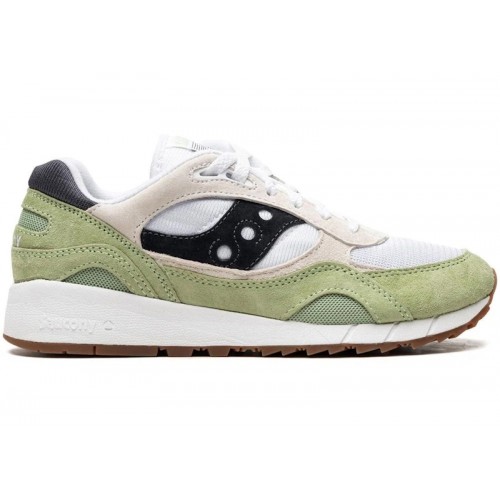 Кроссы Saucony Shadow 6000 White Mint Navy - мужская сетка размеров