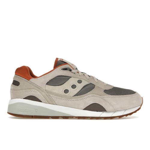 Кроссы Saucony Shadow 6000 Beige Grey - мужская сетка размеров