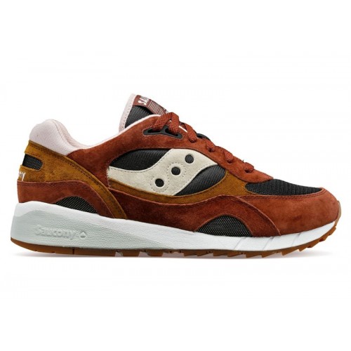 Saucony Shadow 6000 Brown Black - мужская сетка размеров