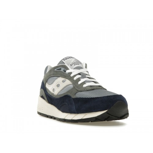 Кроссы Saucony Shadow 6000 Grey Navy - мужская сетка размеров