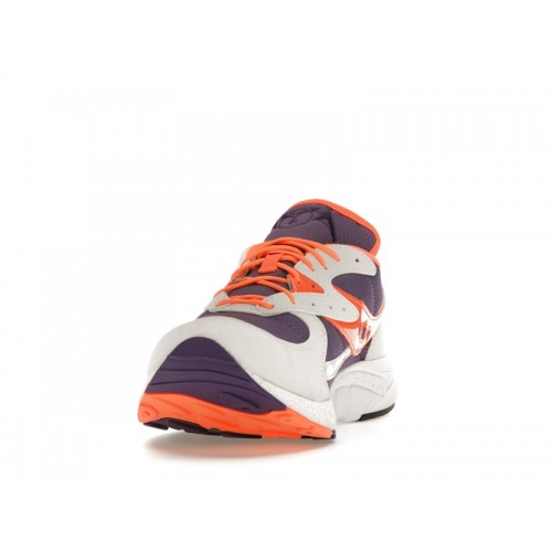Кроссы Saucony Aya White Purple Orange - мужская сетка размеров