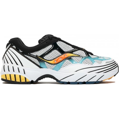 Кроссы Saucony Grid Web White Multi - мужская сетка размеров