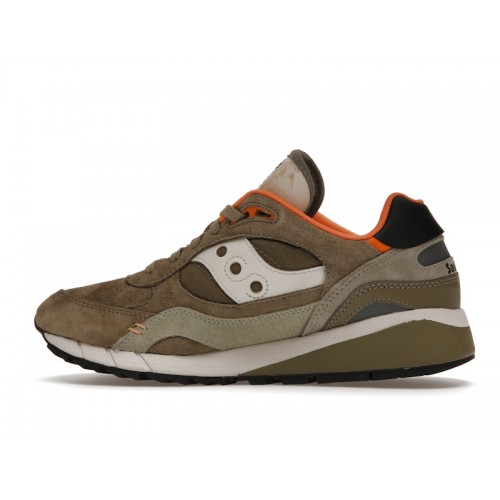 Кроссы Saucony Shadow 6000 Olive - мужская сетка размеров