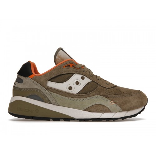 Кроссы Saucony Shadow 6000 Olive - мужская сетка размеров