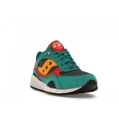 Кроссы Saucony Shadow 6000 Changing Tides Teal Orange - мужская сетка размеров