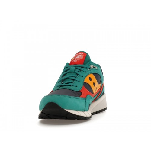 Кроссы Saucony Shadow 6000 Changing Tides Teal Orange - мужская сетка размеров