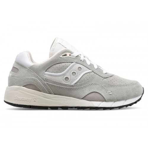 Кроссы Saucony Shadow 6000 Grey White - мужская сетка размеров