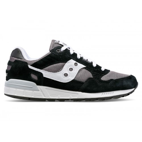 Кроссы Saucony Shadow 5000 Black Grey White - мужская сетка размеров