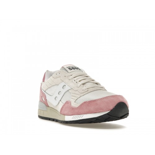 Кроссы Saucony Shadow 5000 White Pink - мужская сетка размеров