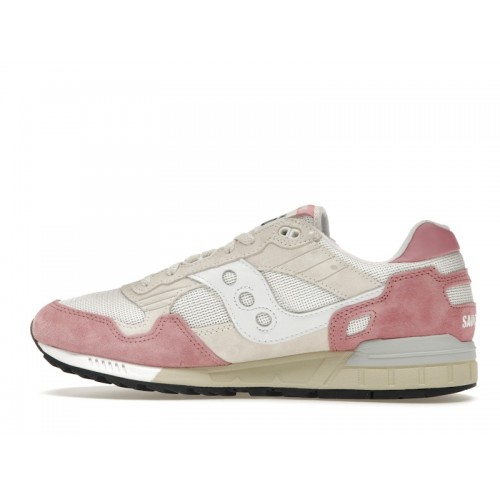 Кроссы Saucony Shadow 5000 White Pink - мужская сетка размеров