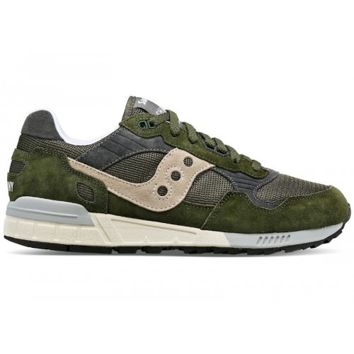 Кроссы Saucony Shadow 5000 Green Grey - мужская сетка размеров