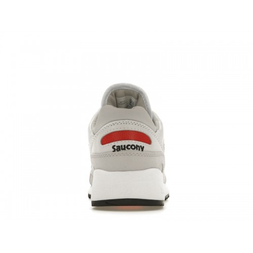 Кроссы Saucony Shadow 6000 White Red - мужская сетка размеров