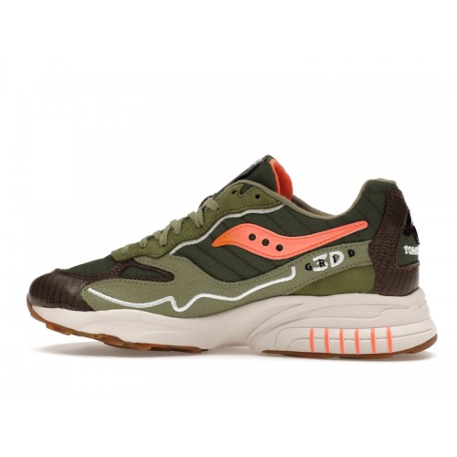 Кроссы Saucony 3D Grid Hurricane Maybe Tomorrow Tortoise - мужская сетка размеров