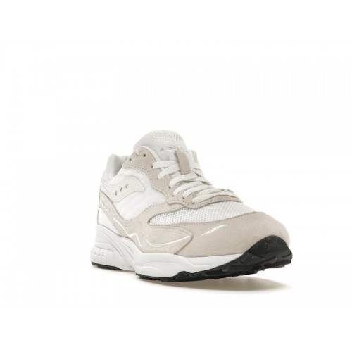 Кроссы Saucony 3D Grid Hurricane White - мужская сетка размеров