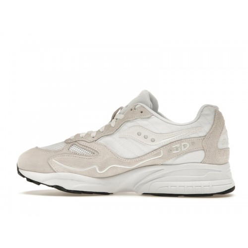Кроссы Saucony 3D Grid Hurricane White - мужская сетка размеров
