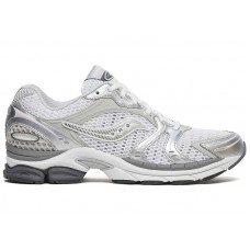 Saucony ProGrid Triumph 4 White Silver Grey