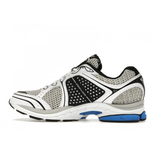 Кроссы Saucony ProGrid Triumph 4 White Silver Blue - мужская сетка размеров