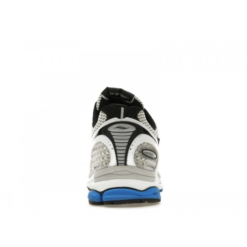 Кроссы Saucony ProGrid Triumph 4 White Silver Blue - мужская сетка размеров