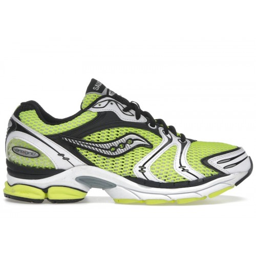 Saucony ProGrid Triumph 4 Yellow Silver - мужская сетка размеров